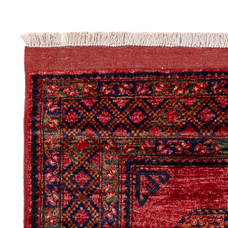 Alfombra afgana - 151 x 103 cm - rojo