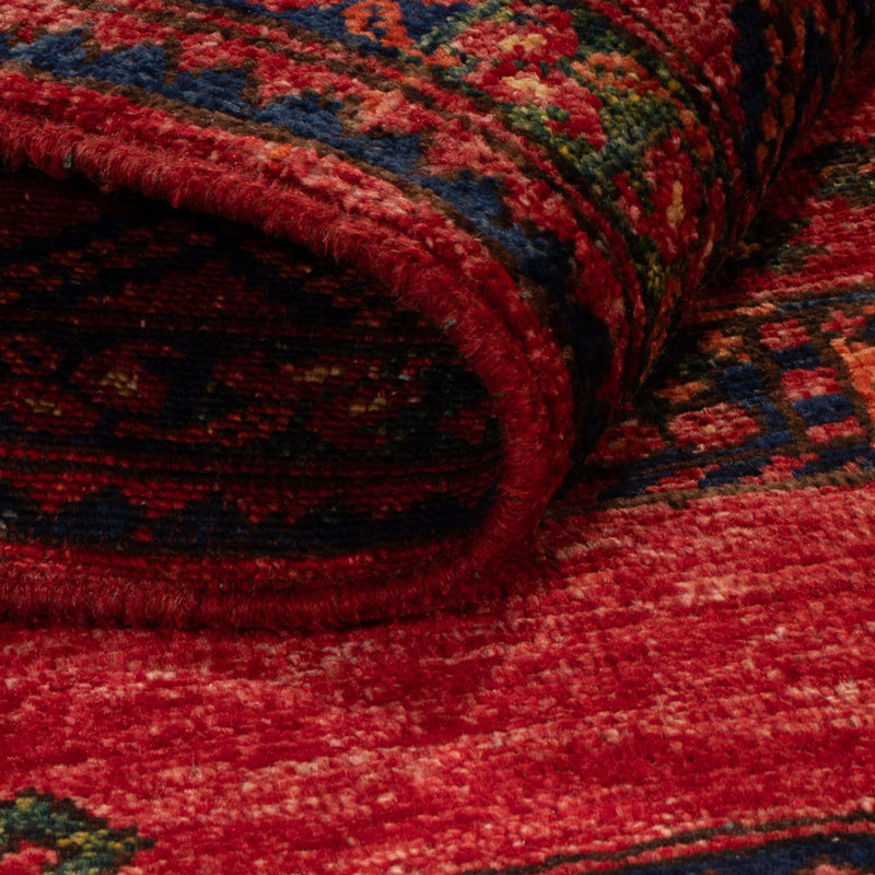 Alfombra afgana - 151 x 103 cm - rojo