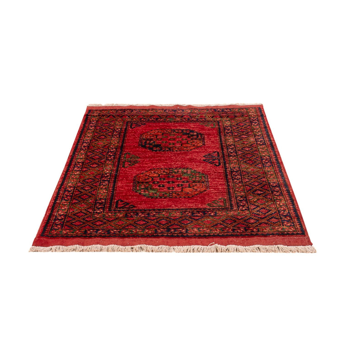 Alfombra afgana - 151 x 103 cm - rojo