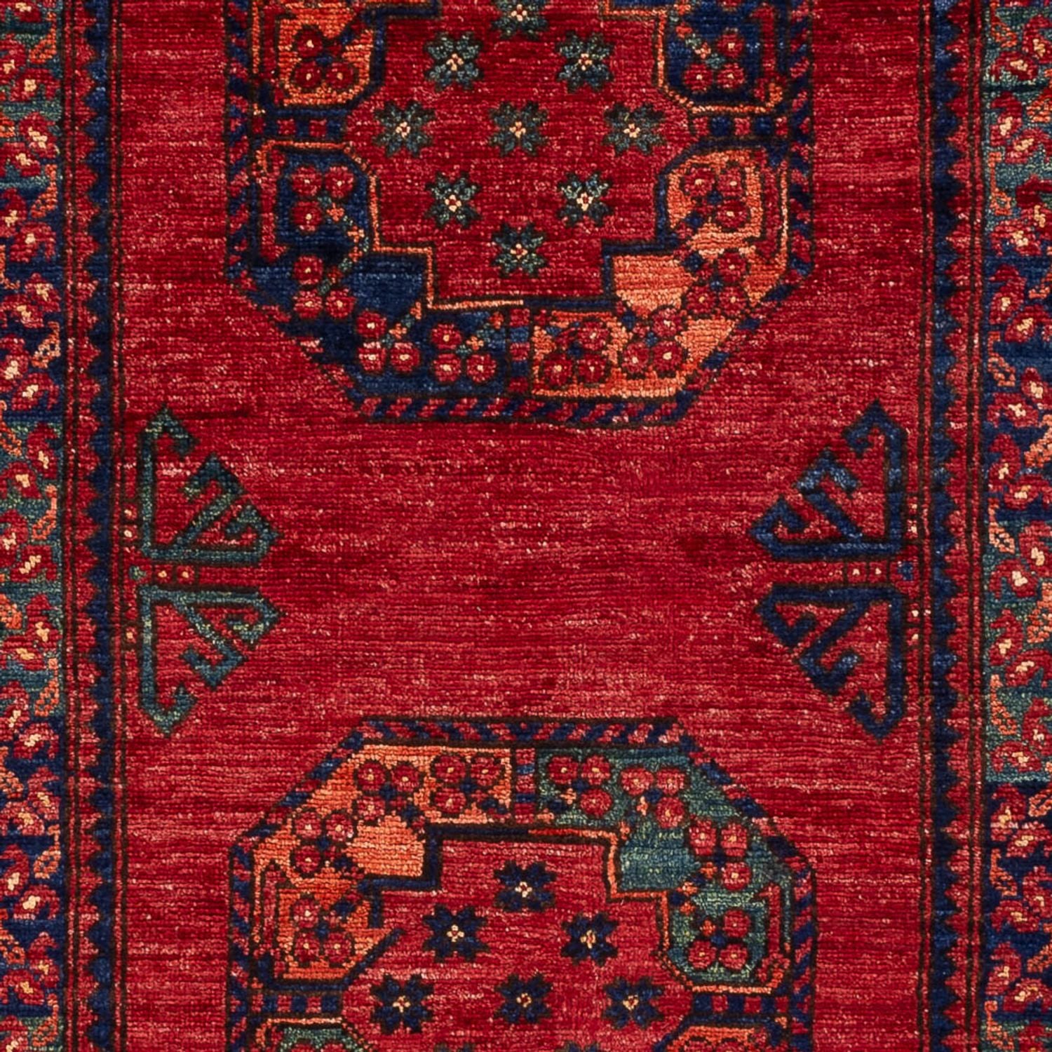 Alfombra afgana - 155 x 103 cm - rojo