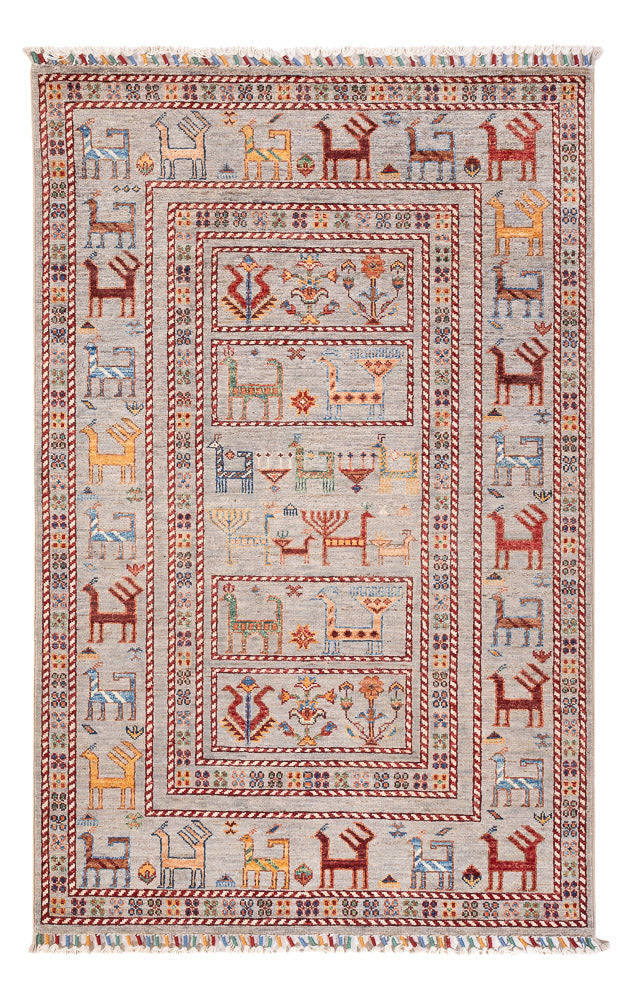 Alfombra Ziegler - Ariana - 153 x 97 cm - azul claro