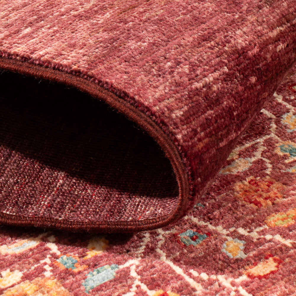 Alfombra Ziegler - Ariana - 150 x 103 cm - rojo burdeos