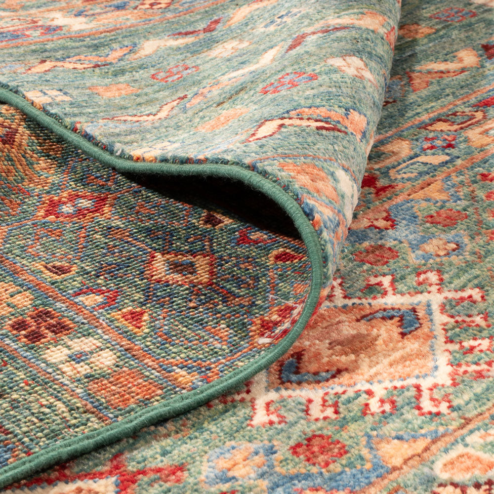 Alfombra Ziegler - Shal - 150 x 102 cm - verde oscuro