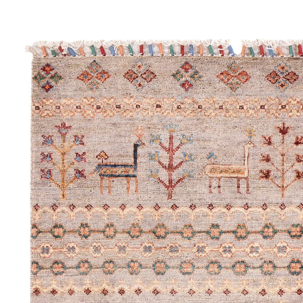 Alfombra Ziegler - Ariana - 153 x 97 cm - gris claro