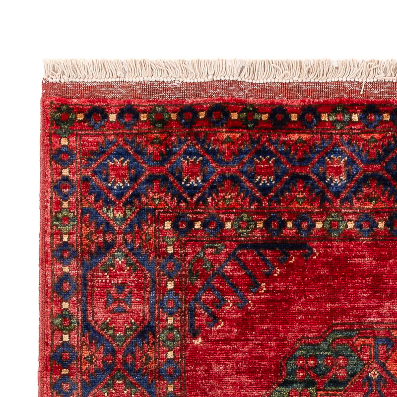 Alfombra afgana - 150 x 100 cm - rojo