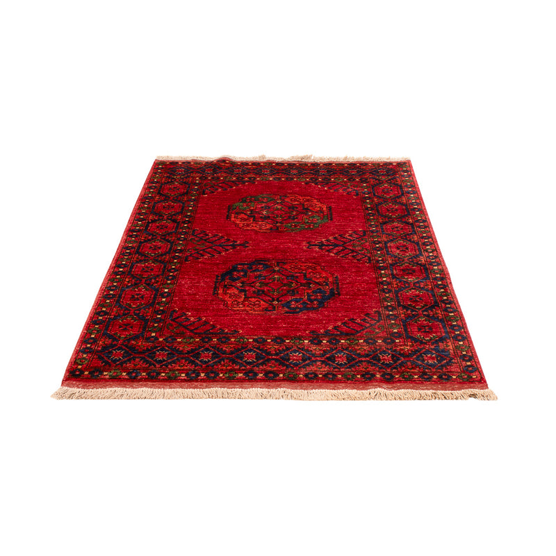 Alfombra afgana - 150 x 100 cm - rojo