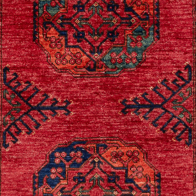 Alfombra afgana - 151 x 101 cm - rojo