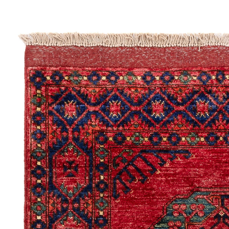 Alfombra afgana - 151 x 101 cm - rojo