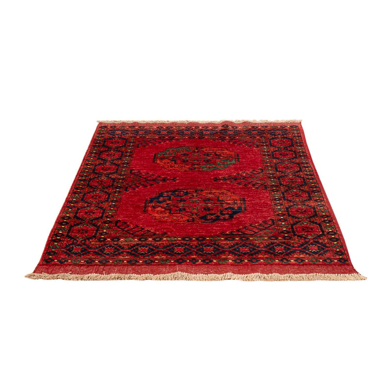 Alfombra afgana - 151 x 101 cm - rojo
