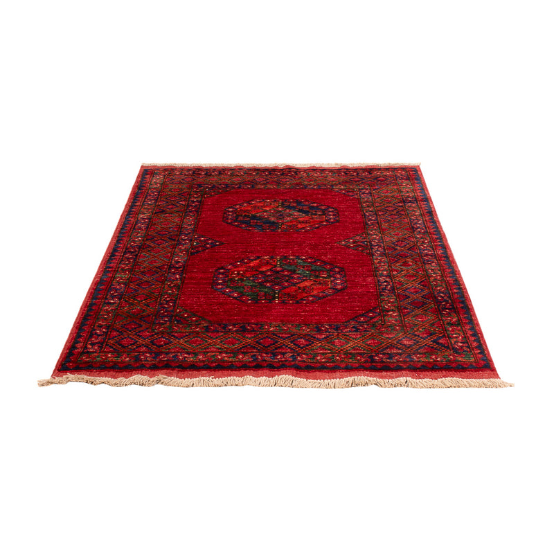 Alfombra afgana - 155 x 100 cm - rojo
