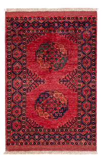 Alfombra afgana - 151 x 102 cm - rojo