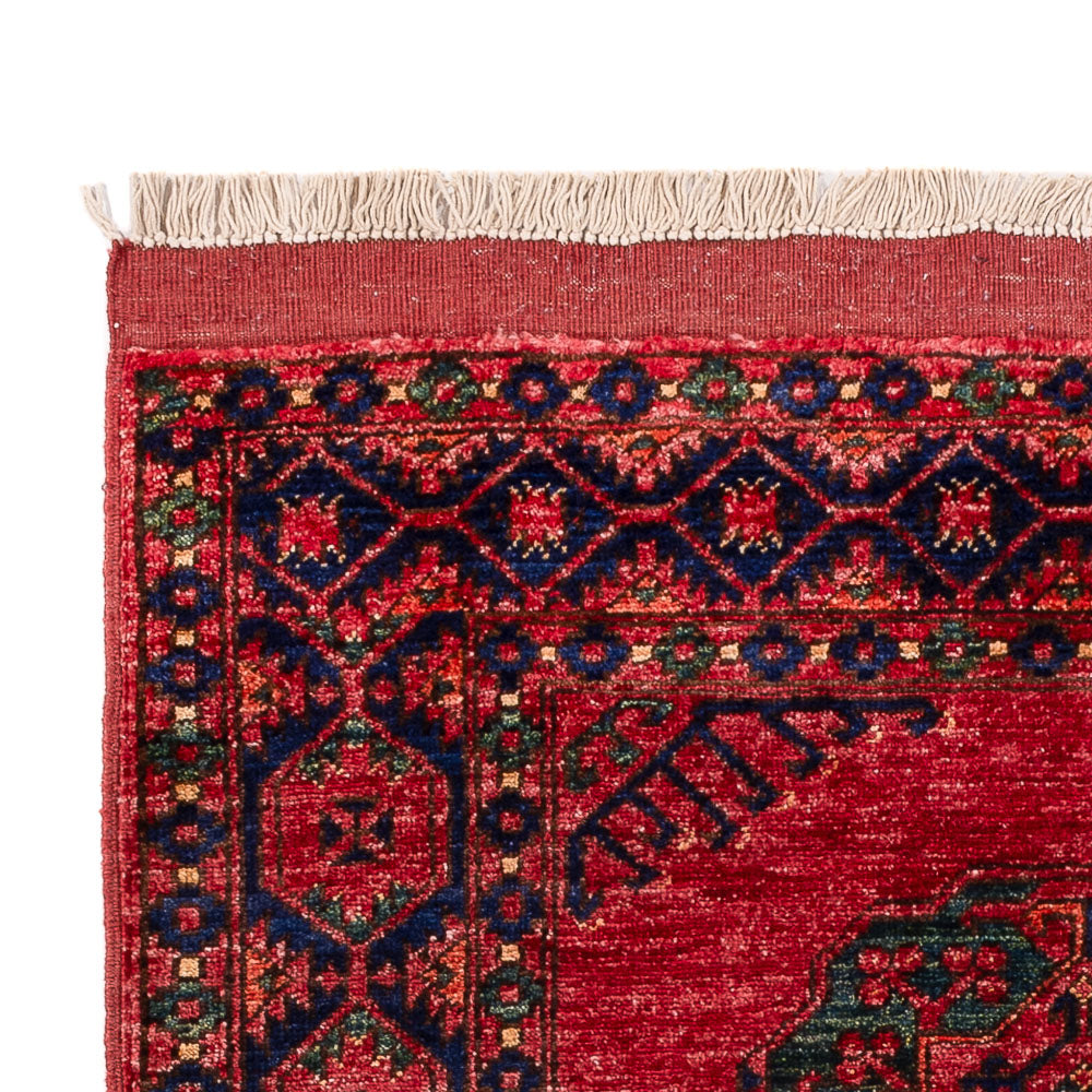 Alfombra afgana - 151 x 102 cm - rojo