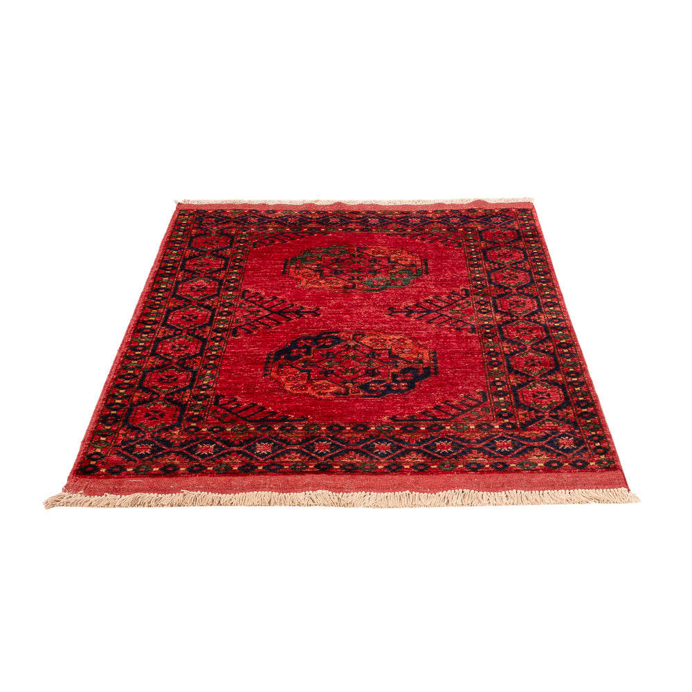 Alfombra afgana - 151 x 102 cm - rojo