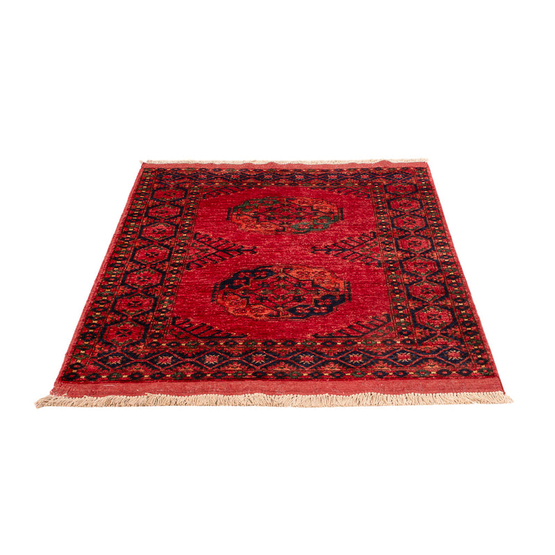 Alfombra afgana - 151 x 102 cm - rojo