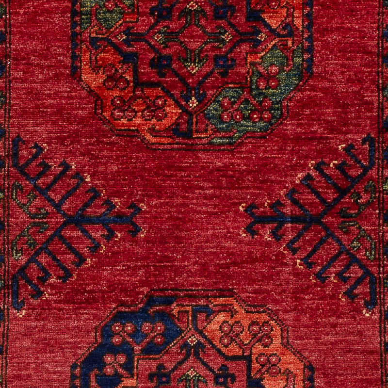 Alfombra afgana - 152 x 99 cm - rojo