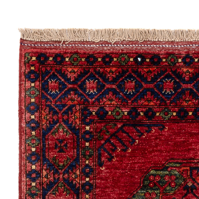 Alfombra afgana - 152 x 99 cm - rojo