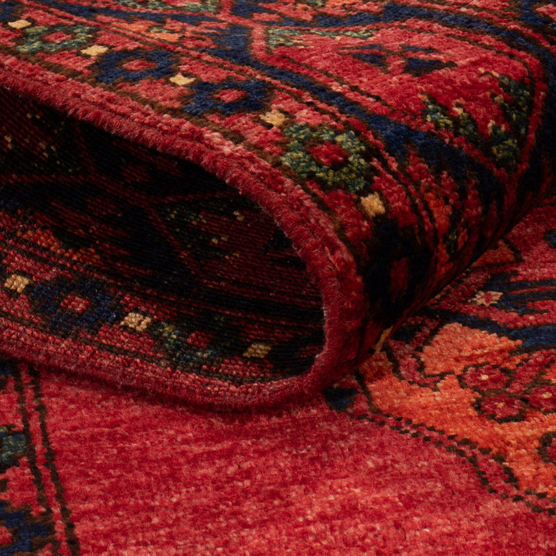 Alfombra afgana - 152 x 99 cm - rojo