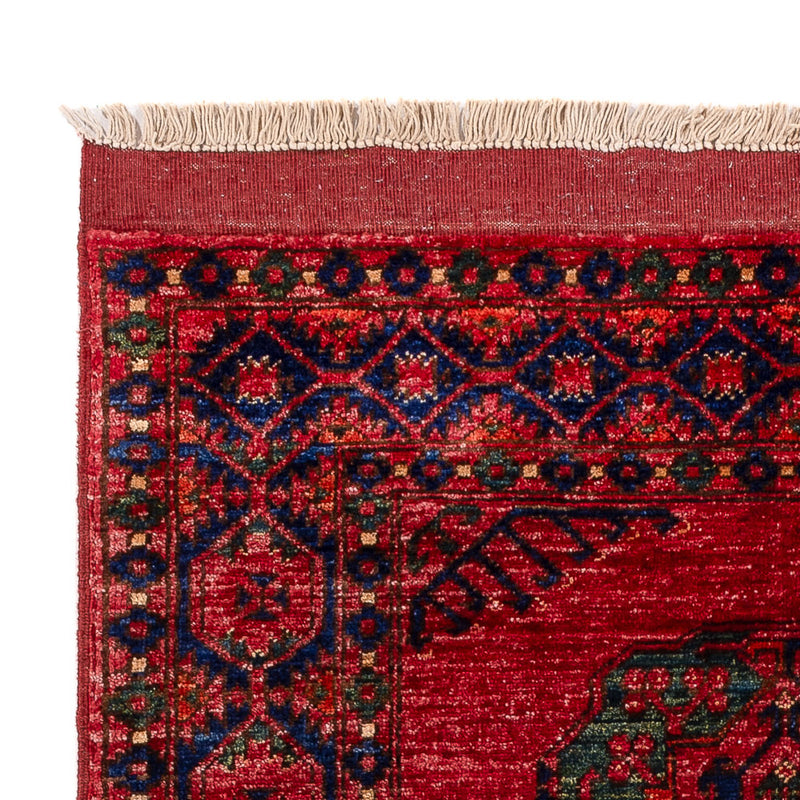 Alfombra afgana - 151 x 103 cm - rojo