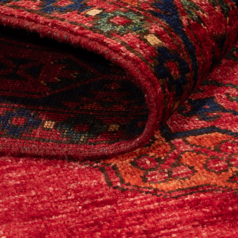 Alfombra afgana - 151 x 103 cm - rojo