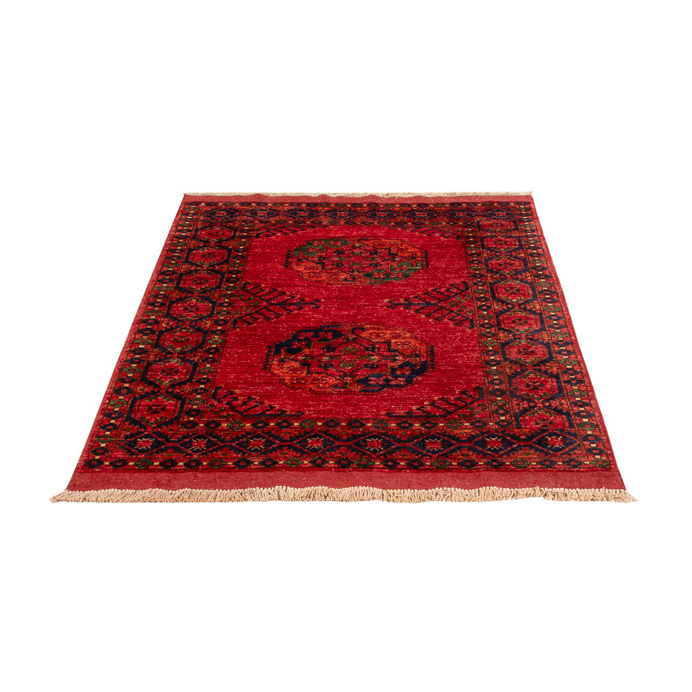 Alfombra afgana - 151 x 103 cm - rojo