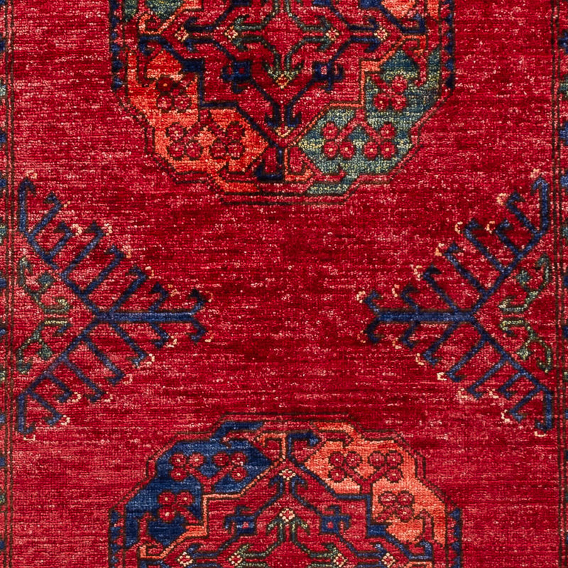 Alfombra afgana - 151 x 102 cm - rojo