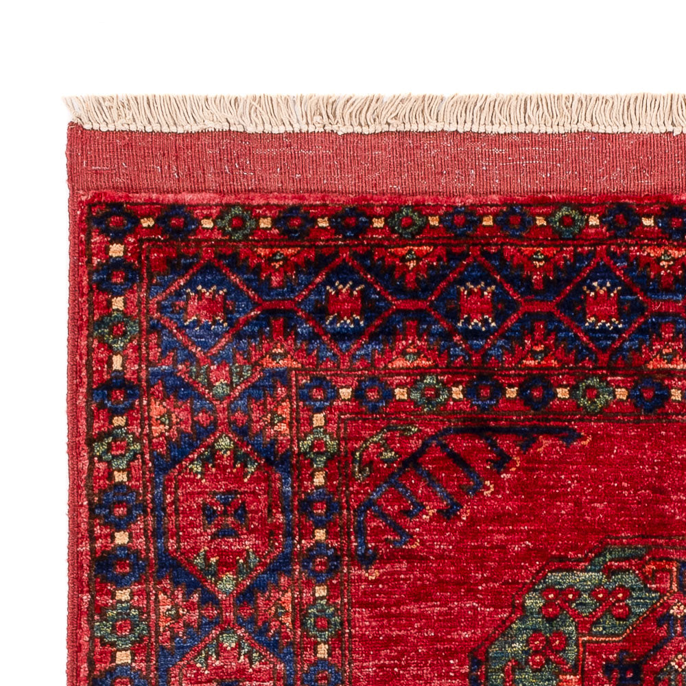 Alfombra afgana - 151 x 102 cm - rojo