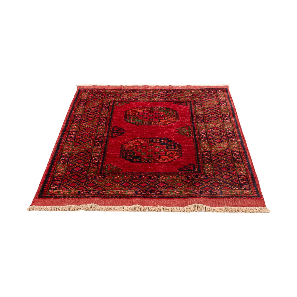 Alfombra afgana - 150 x 103 cm - rojo