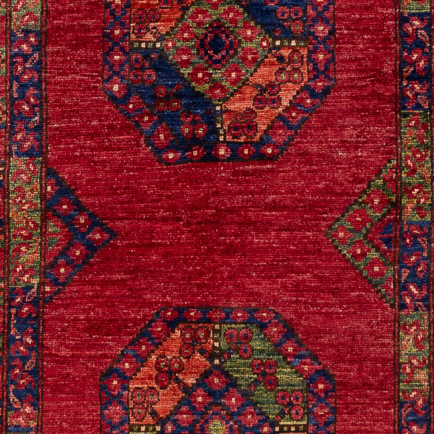 Alfombra afgana - 162 x 102 cm - rojo