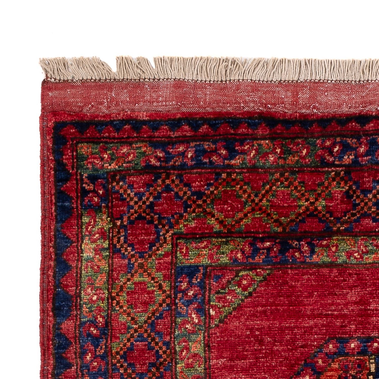 Alfombra afgana - 162 x 102 cm - rojo