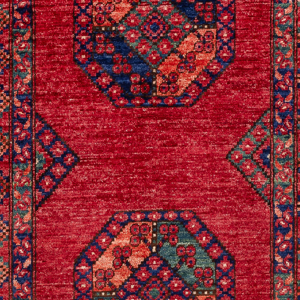 Alfombra afgana - 163 x 100 cm - rojo