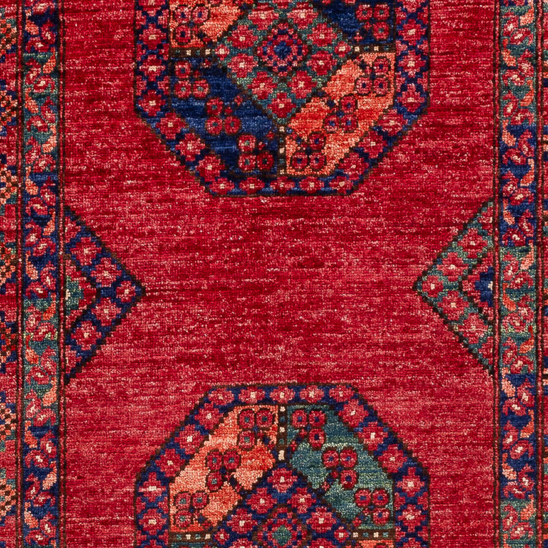 Alfombra afgana - 163 x 100 cm - rojo