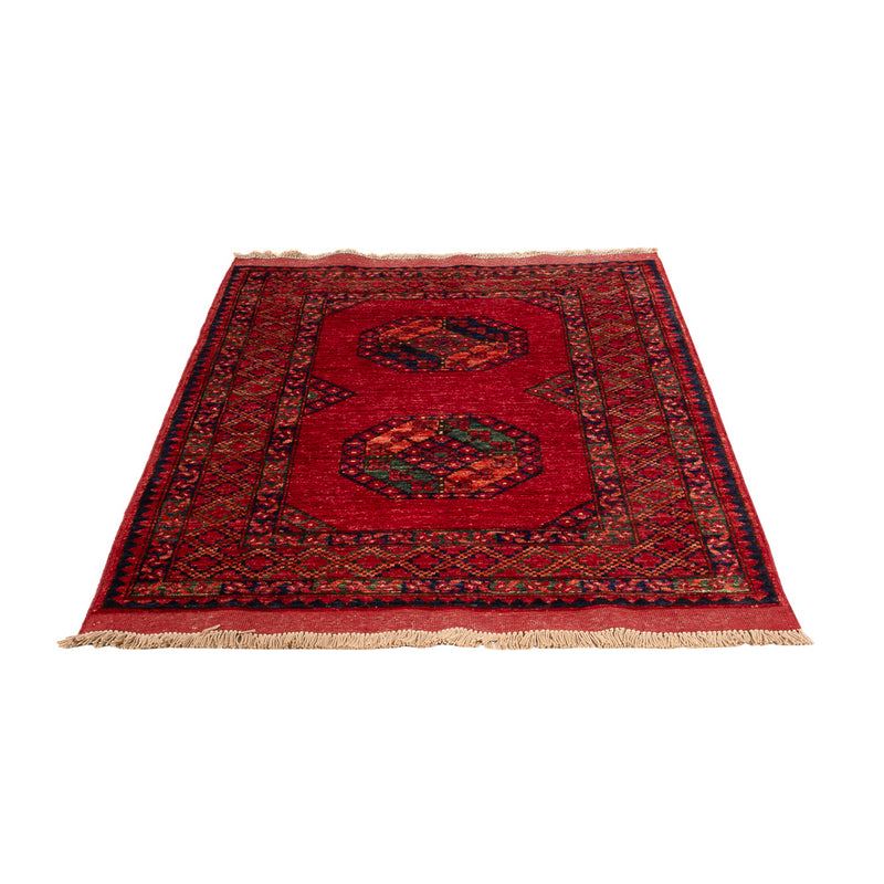 Alfombra afgana - 163 x 100 cm - rojo