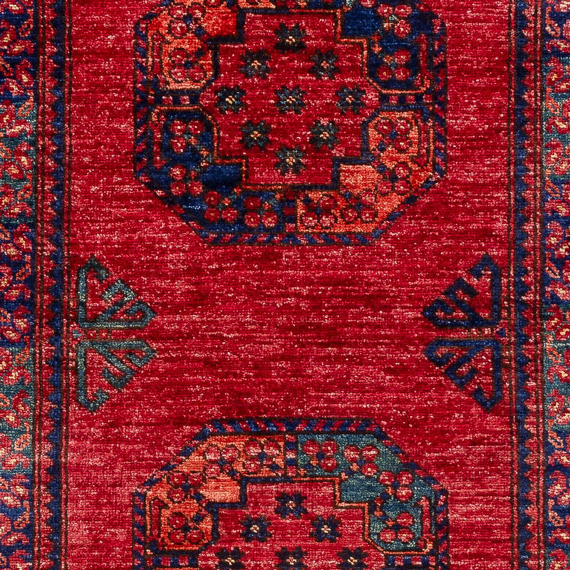 Alfombra afgana - 150 x 102 cm - rojo