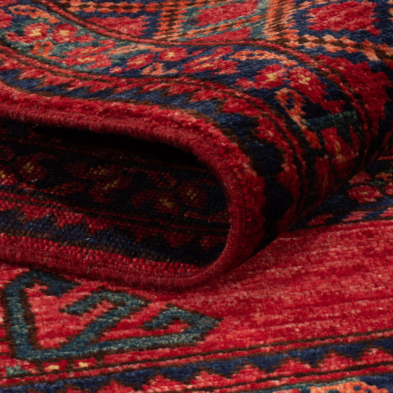 Alfombra afgana - 150 x 102 cm - rojo