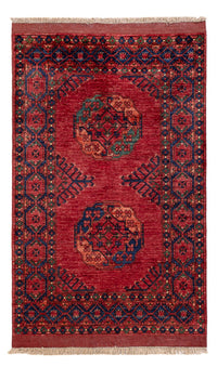 Alfombra afgana - 159 x 106 cm - rojo