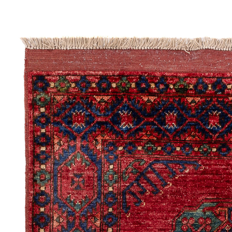 Alfombra afgana - 159 x 106 cm - rojo