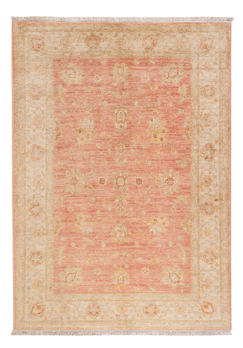 Alfombra Ziegler - 151 x 104 cm - rojo claro