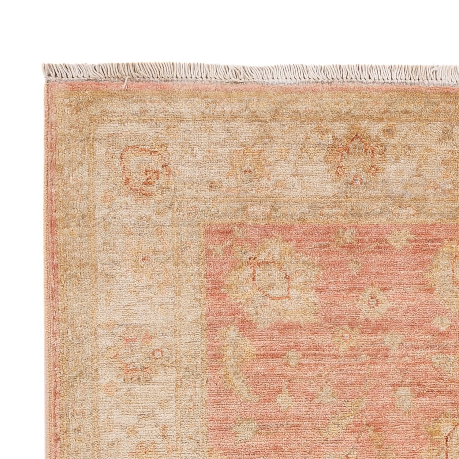 Alfombra Ziegler - 151 x 104 cm - rojo claro