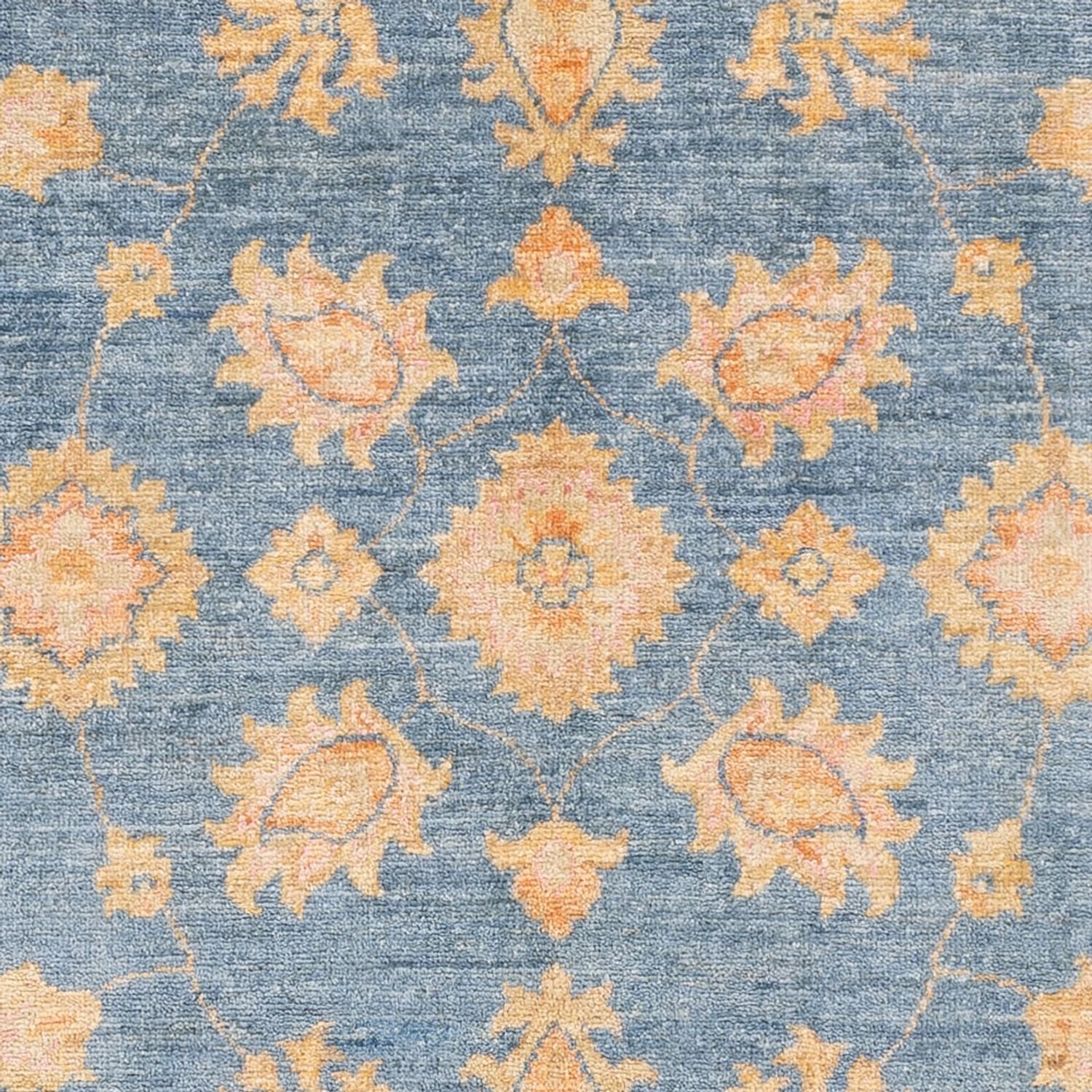 Alfombra Ziegler - 148 x 102 cm - azul