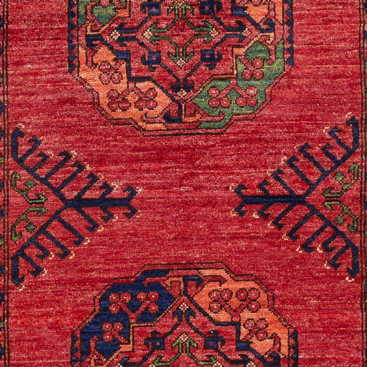 Alfombra Ziegler - 154 x 106 cm - rojo