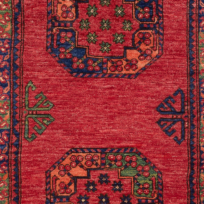 Alfombra afgana - 154 x 108 cm - rojo