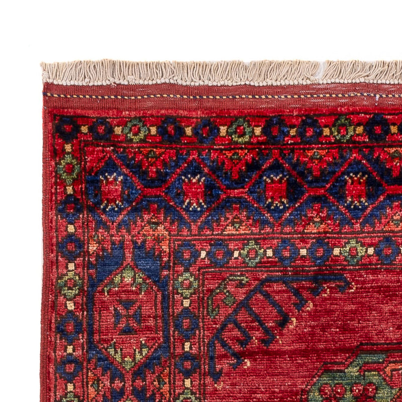 Alfombra afgana - 158 x 99 cm - rojo