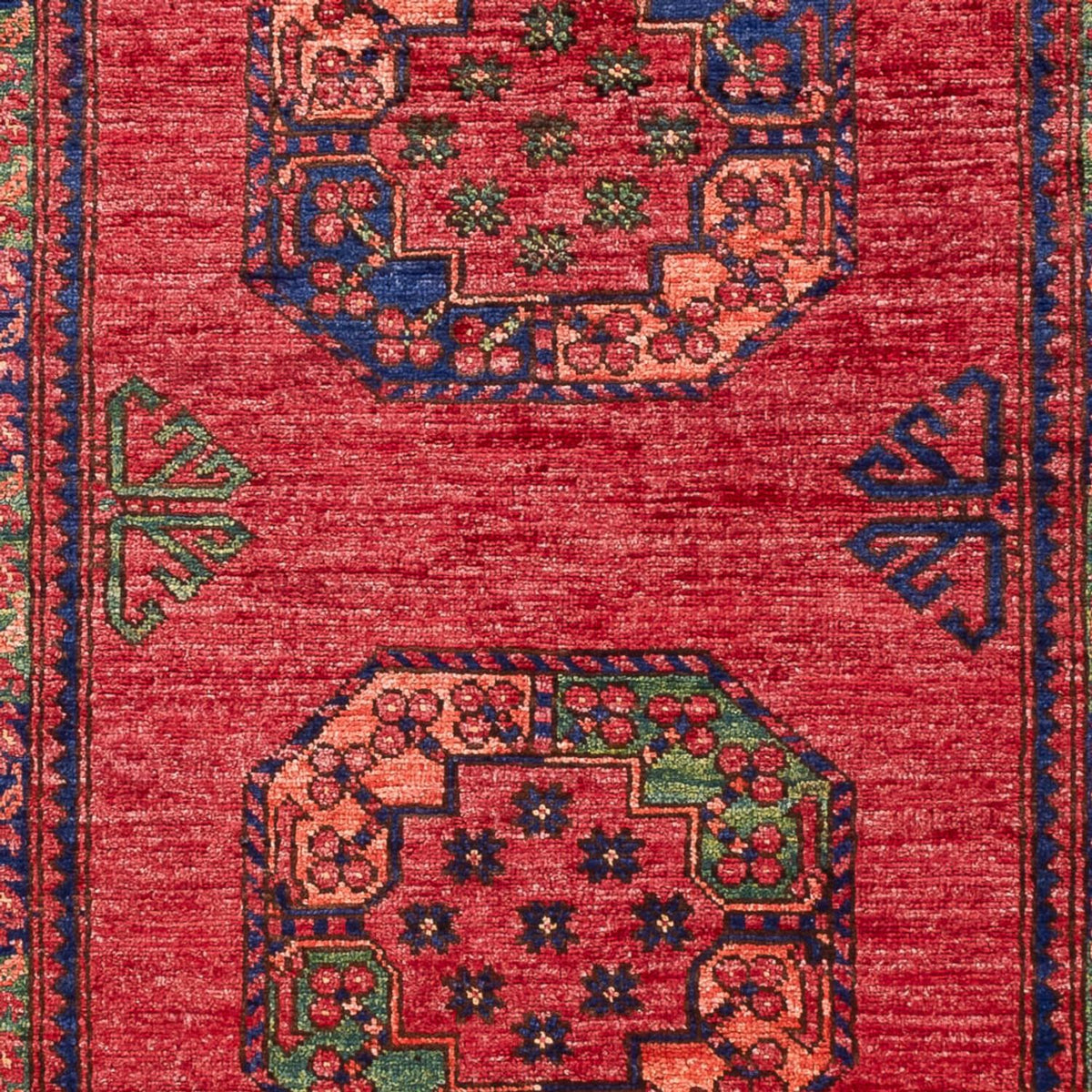 Alfombra afgana - 148 x 103 cm - rojo