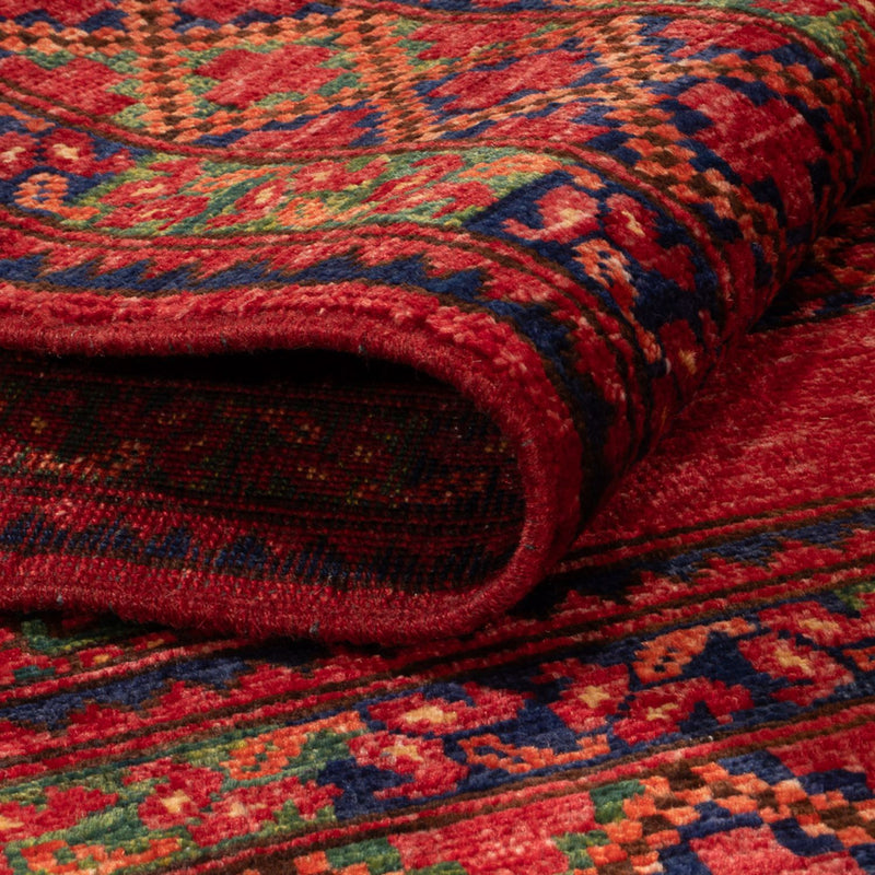 Alfombra afgana - 148 x 103 cm - rojo