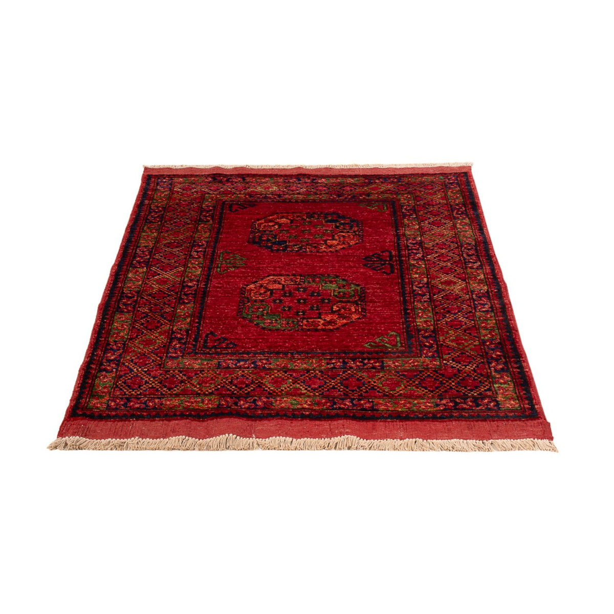 Alfombra afgana - 148 x 103 cm - rojo