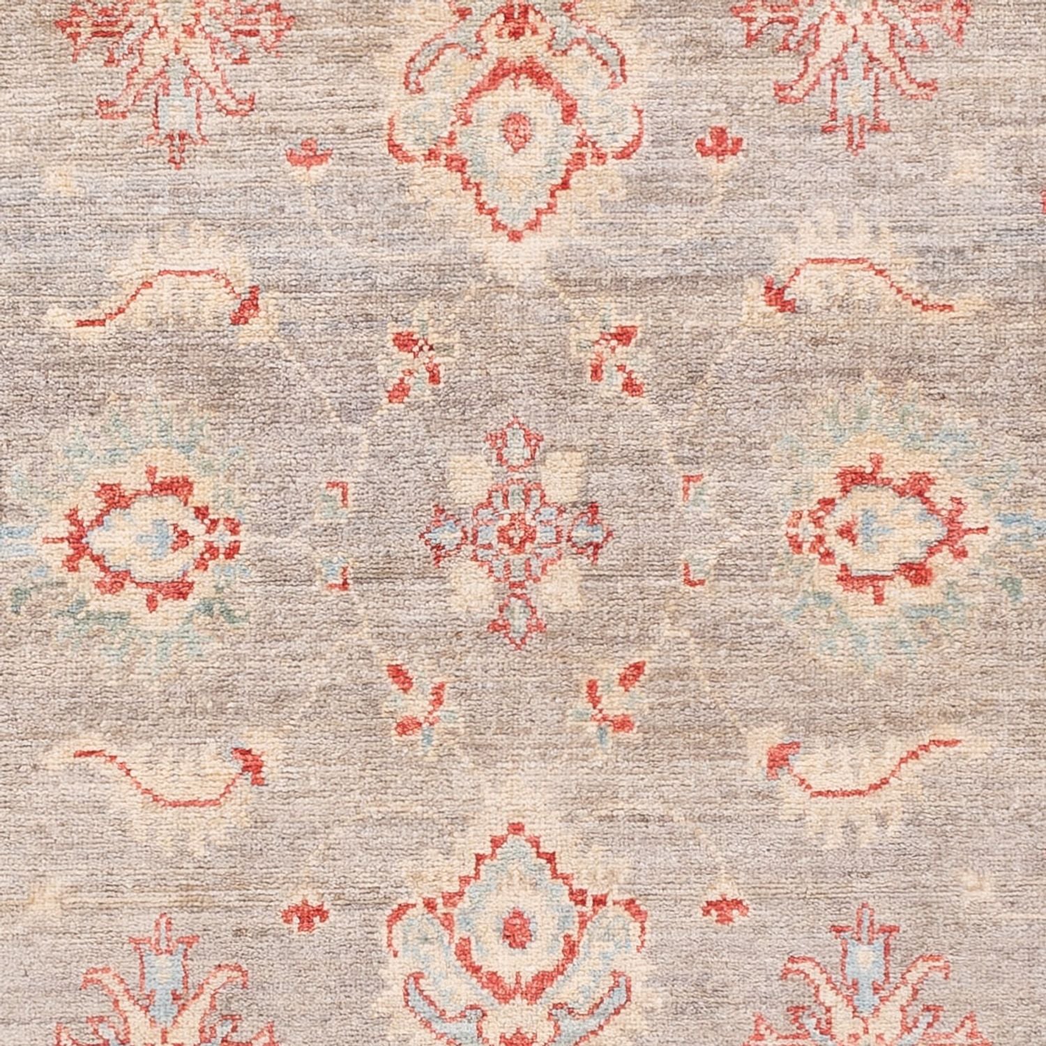Alfombra Ziegler - 153 x 100 cm - gris claro