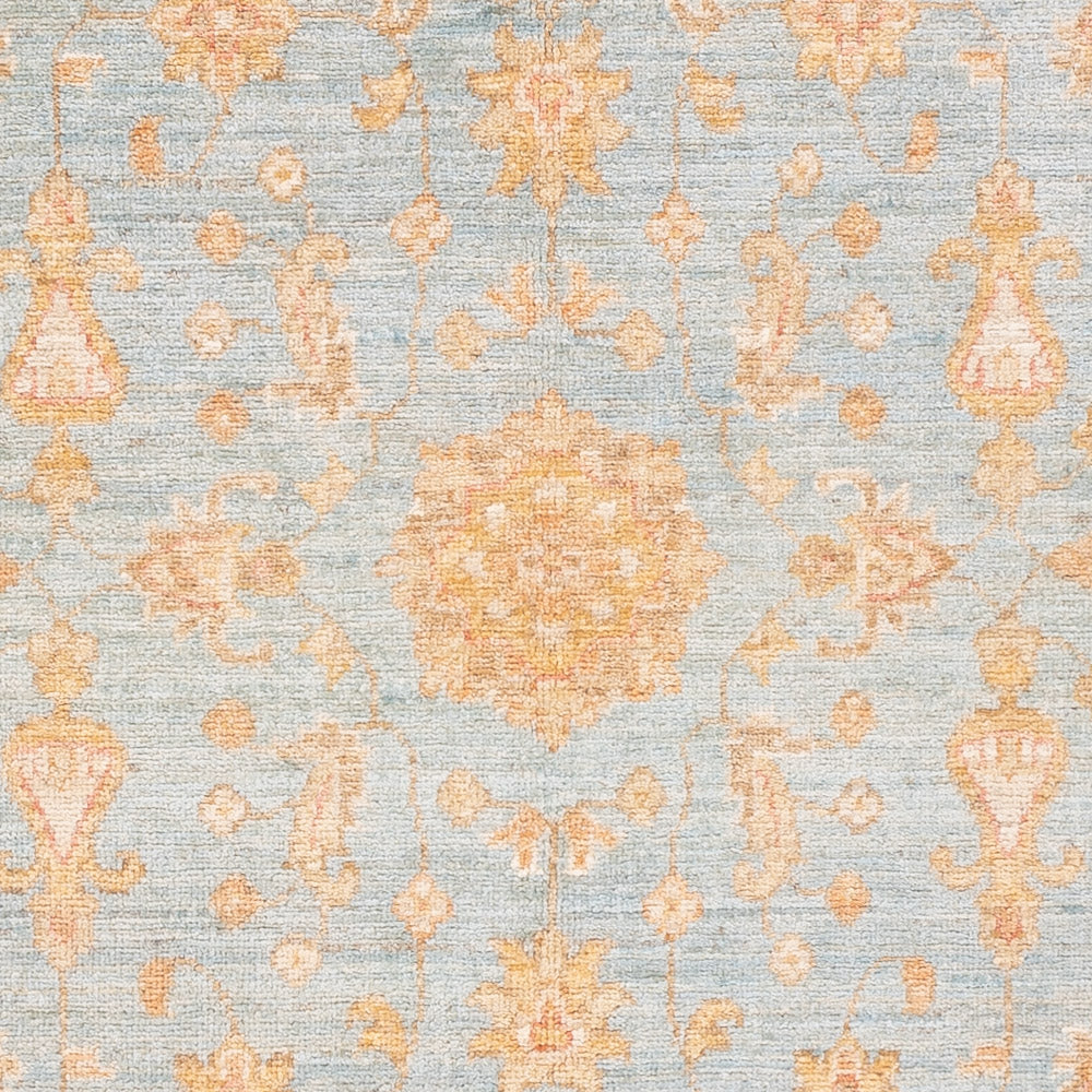 Alfombra Ziegler - 152 x 100 cm - azul claro