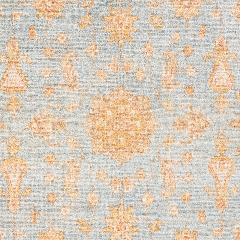 Alfombra Ziegler - 152 x 100 cm - azul claro