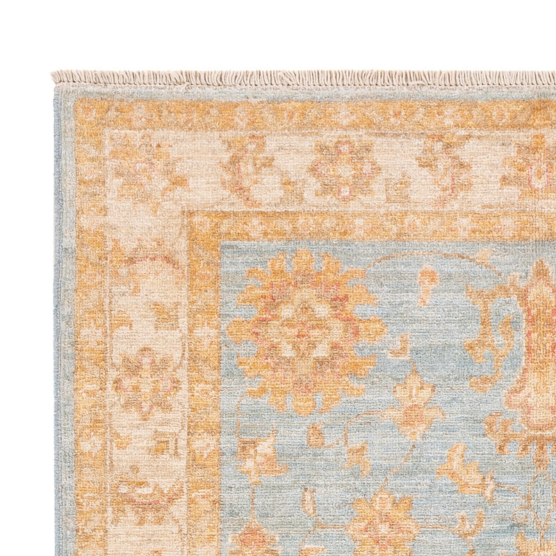 Alfombra Ziegler - 152 x 100 cm - azul claro