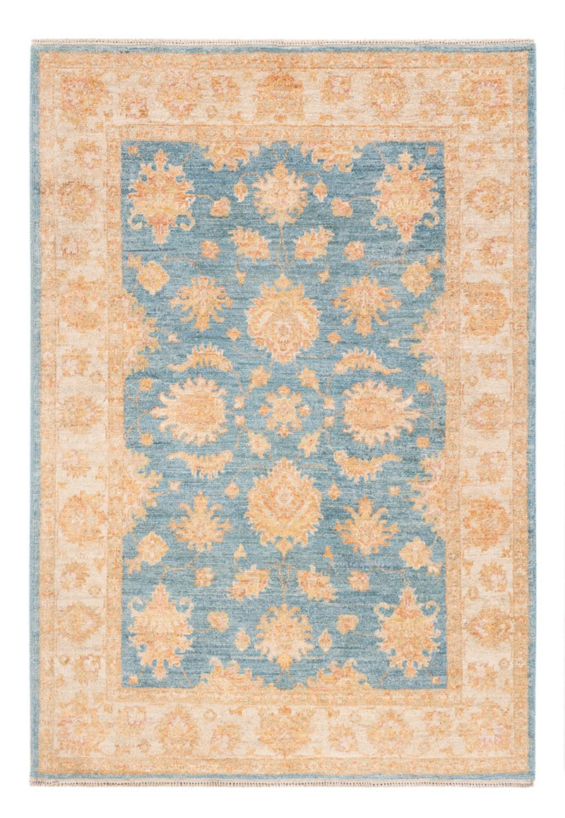 Alfombra Ziegler - 143 x 100 cm - azul
